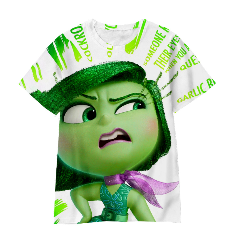 Jauniešu īso piedurkņu prāta slepenā dienesta komandas Inside Out2 sērijas pārdošanai 3D digitālā drukāšana ārpus atpūtas elpojošs