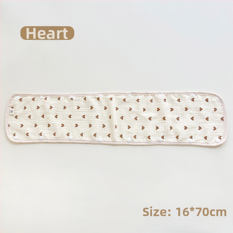 Bērnu ratiņu siekalu dvielis, trīsdaļīgs ratiņu cimds, kokvilnas marles siksna, siekalu dvielis ratiņu pretkodienu plecu spilventiņš