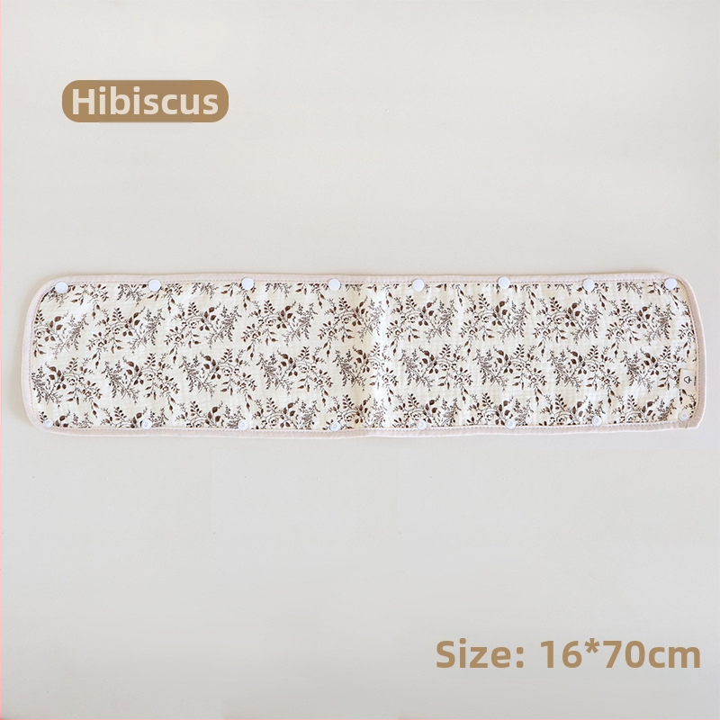 Bērnu ratiņu siekalu dvielis, trīsdaļīgs ratiņu cimds, kokvilnas marles siksna, siekalu dvielis ratiņu pretkodienu plecu spilventiņš