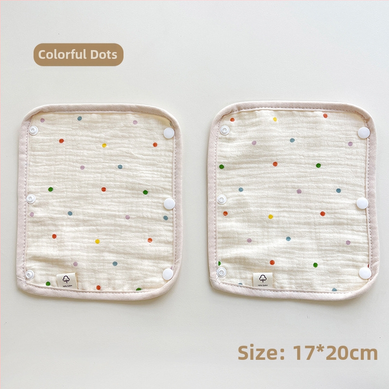 Bērnu ratiņu siekalu dvielis, trīsdaļīgs ratiņu cimds, kokvilnas marles siksna, siekalu dvielis ratiņu pretkodienu plecu spilventiņš