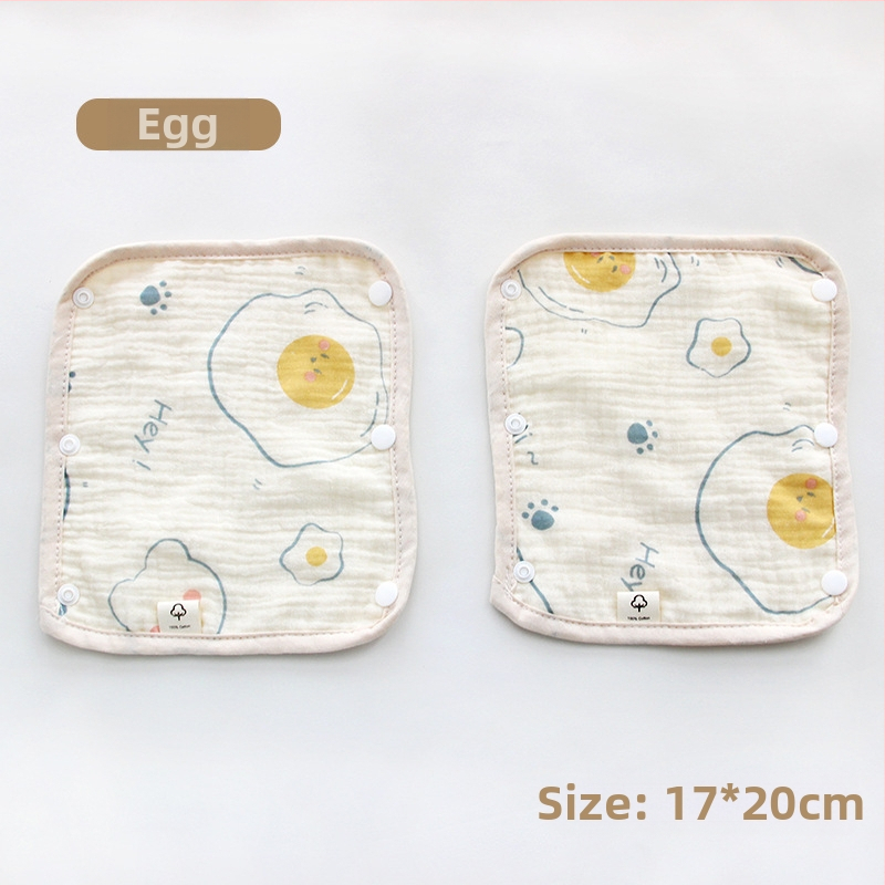 Bērnu ratiņu siekalu dvielis, trīsdaļīgs ratiņu cimds, kokvilnas marles siksna, siekalu dvielis ratiņu pretkodienu plecu spilventiņš