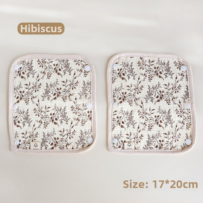 Bērnu ratiņu siekalu dvielis, trīsdaļīgs ratiņu cimds, kokvilnas marles siksna, siekalu dvielis ratiņu pretkodienu plecu spilventiņš