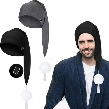 Amazoni uus meeste pikk müts naistele valge karvapalliga öömütsiga, reguleeritava ümbermõõduga mütsi, mida saab kasutada nii lapsevanema kui ka lapse jaoks.