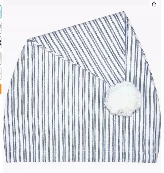 Amazoni uus meeste pikk müts naistele valge karvapalliga öömütsiga, reguleeritava ümbermõõduga mütsi, mida saab kasutada nii lapsevanema kui ka lapse jaoks.