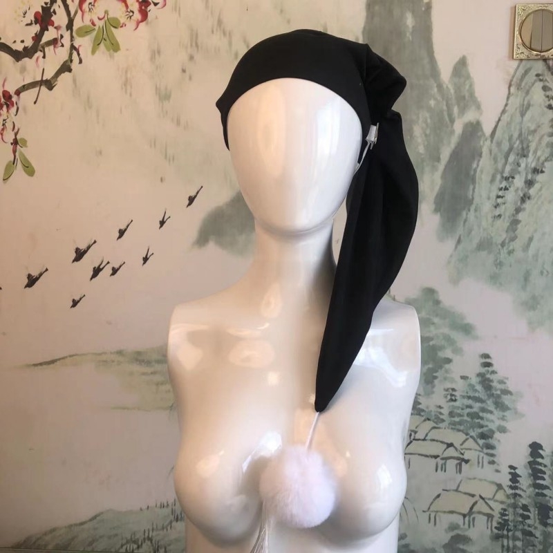 Amazoni uus meeste pikk müts naistele valge karvapalliga öömütsiga, reguleeritava ümbermõõduga mütsi, mida saab kasutada nii lapsevanema kui ka lapse jaoks.