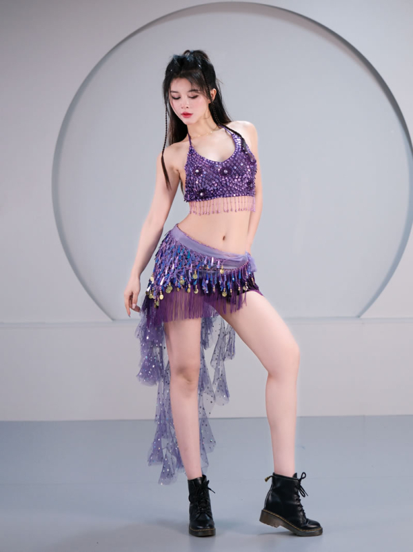 Δημοφιλές Πεταλούδα Κορυφή Έξυπνη Τζαζ Χορός Σκηνή Παράσταση Στολή Kpop Κορίτσι Ομάδα Στολή Καυτή Κορίτσι Glitter Κοστούμι