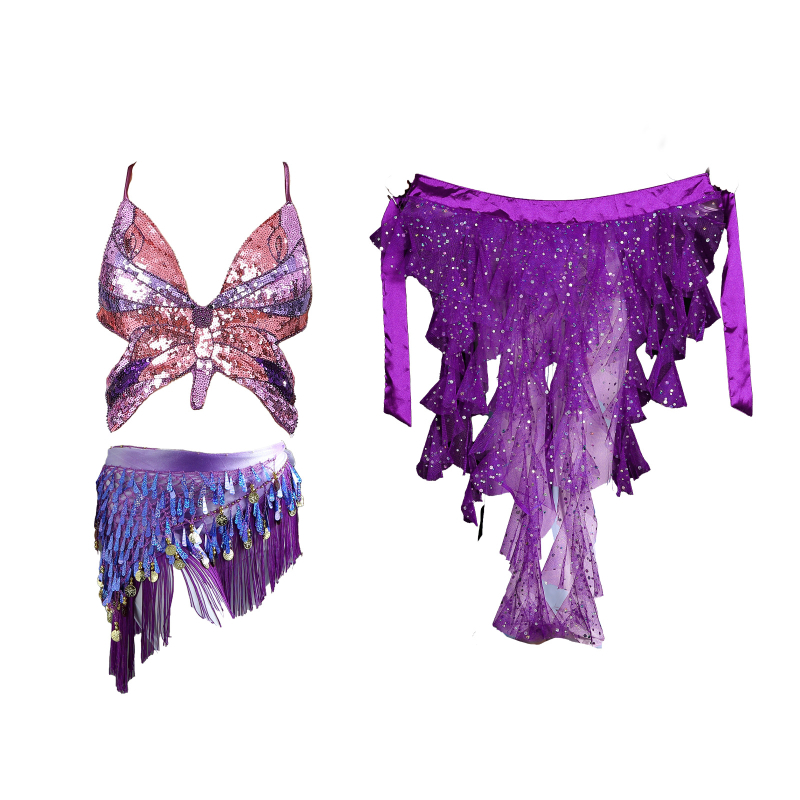 Δημοφιλές Πεταλούδα Κορυφή Έξυπνη Τζαζ Χορός Σκηνή Παράσταση Στολή Kpop Κορίτσι Ομάδα Στολή Καυτή Κορίτσι Glitter Κοστούμι