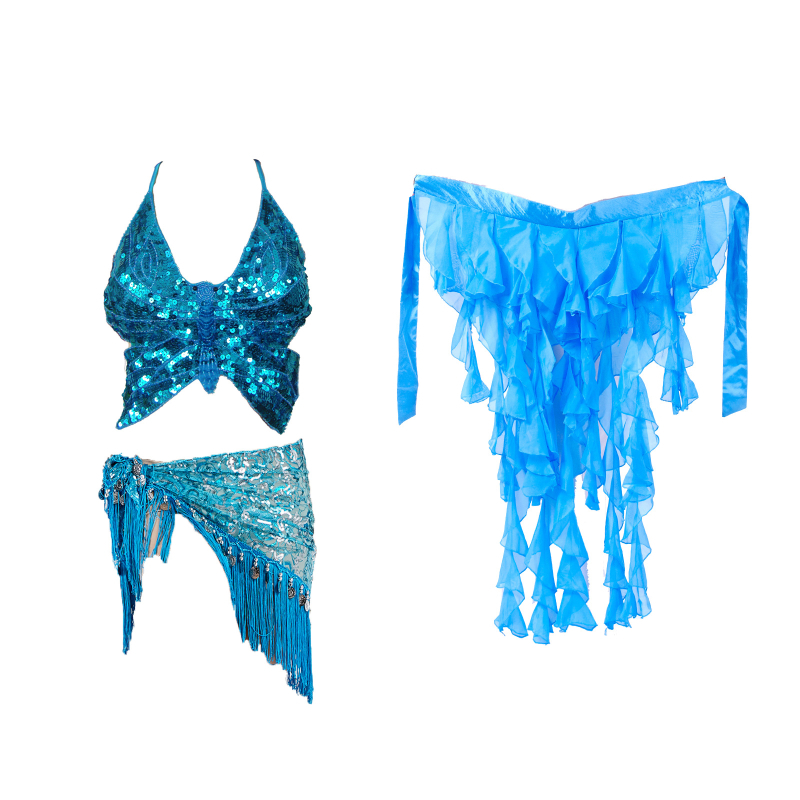 Δημοφιλές Πεταλούδα Κορυφή Έξυπνη Τζαζ Χορός Σκηνή Παράσταση Στολή Kpop Κορίτσι Ομάδα Στολή Καυτή Κορίτσι Glitter Κοστούμι