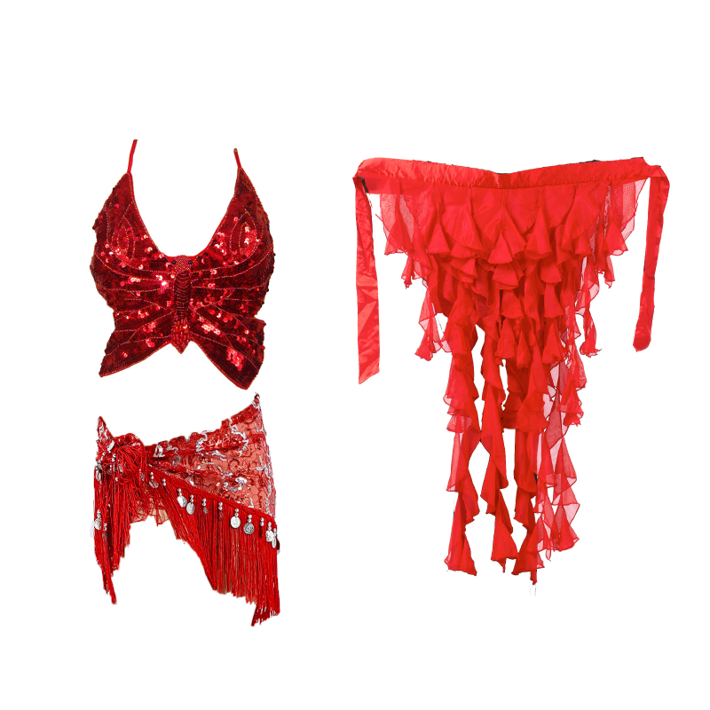 Δημοφιλές Πεταλούδα Κορυφή Έξυπνη Τζαζ Χορός Σκηνή Παράσταση Στολή Kpop Κορίτσι Ομάδα Στολή Καυτή Κορίτσι Glitter Κοστούμι