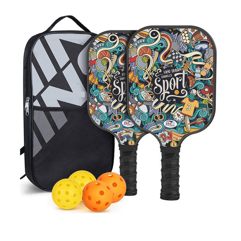 Ракета от фибростъкло Peak, костюм за пикбол, директно от фабриката, леко тегло