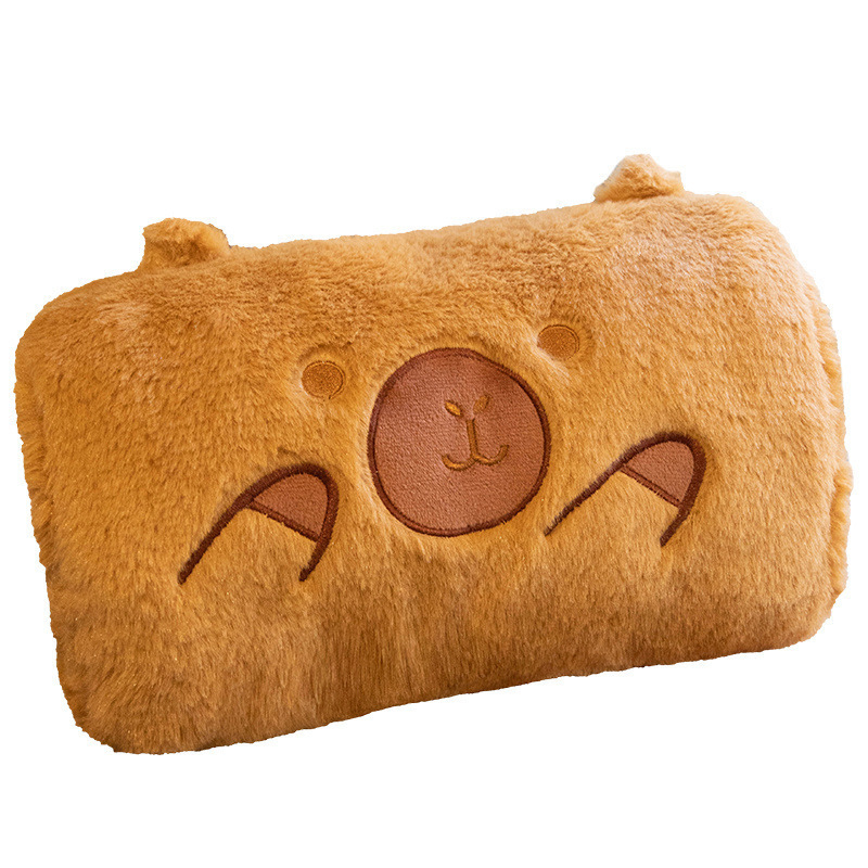 Ragdoll chaki spalvos delfino kaklo pagalvė pliušinis žaislas junbala serijos rankų šildytuvas interneto įžymybių pagalvėlė pagalvėlė namams