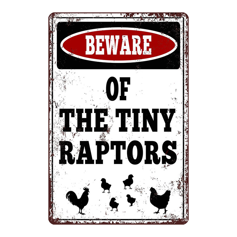 Трансграничен горещо продаван интересен знак за петел, ретро селска къща, петел, американски железен художник, домашен плакат, декорация на ресторант, живопис