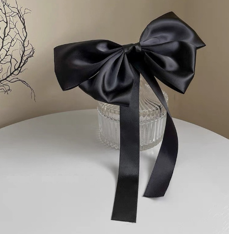 Kaspino formos plaukų segtukas, naujas juodas audinio galvos apdangalas, spyruoklinis segtukas, prancūziškas, aukštos klasės galvos segtukas, papuošalų segtukas, plaukų segtukas