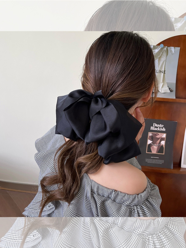 Kaspino formos plaukų segtukas, naujas juodas audinio galvos apdangalas, spyruoklinis segtukas, prancūziškas, aukštos klasės galvos segtukas, papuošalų segtukas, plaukų segtukas