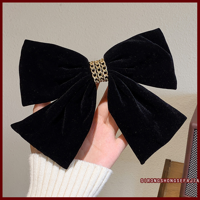 Kaspino formos plaukų segtukas, naujas juodas audinio galvos apdangalas, spyruoklinis segtukas, prancūziškas, aukštos klasės galvos segtukas, papuošalų segtukas, plaukų segtukas