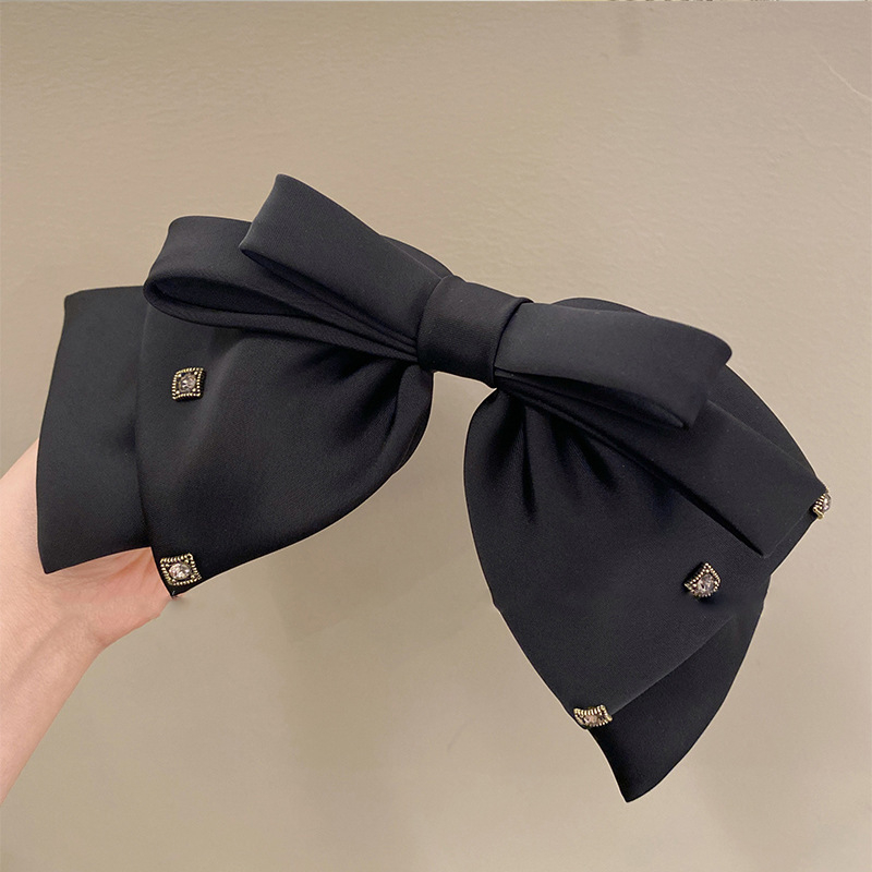 Kaspino formos plaukų segtukas, naujas juodas audinio galvos apdangalas, spyruoklinis segtukas, prancūziškas, aukštos klasės galvos segtukas, papuošalų segtukas, plaukų segtukas