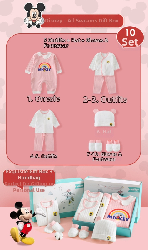 Dāvanu kaste mazulim Jaundzimušā apģērbs Ziemas kokvilnas apģērba komplekts Mazuļa dzimšanas tikšanās dāvana Jaundzimušā pilnmēness dāvana