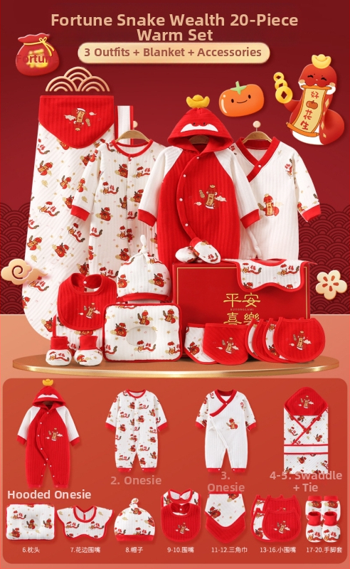 Dāvanu kaste mazulim Jaundzimušā apģērbs Ziemas kokvilnas apģērba komplekts Mazuļa dzimšanas tikšanās dāvana Jaundzimušā pilnmēness dāvana