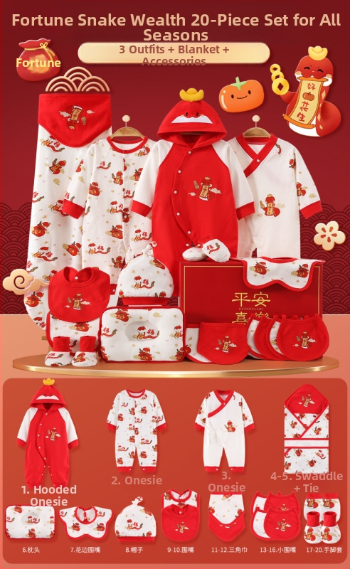 Dāvanu kaste mazulim Jaundzimušā apģērbs Ziemas kokvilnas apģērba komplekts Mazuļa dzimšanas tikšanās dāvana Jaundzimušā pilnmēness dāvana