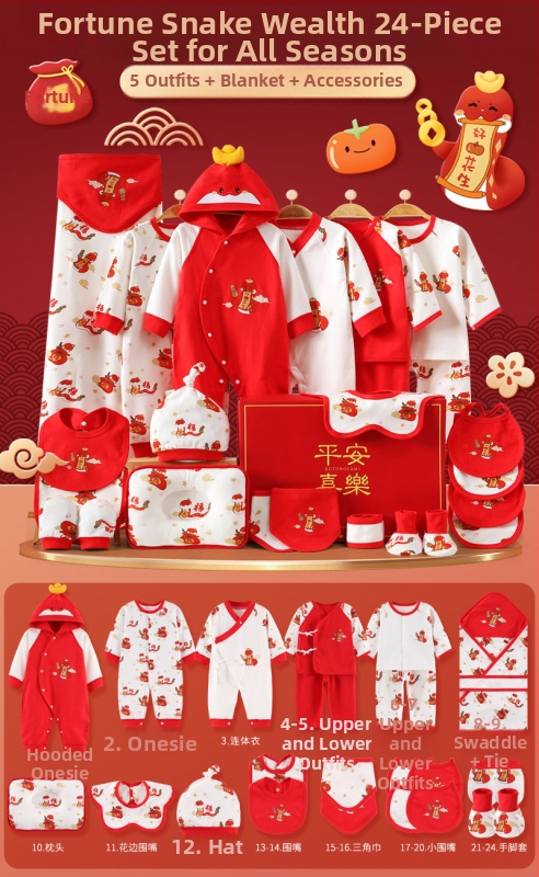 Dāvanu kaste mazulim Jaundzimušā apģērbs Ziemas kokvilnas apģērba komplekts Mazuļa dzimšanas tikšanās dāvana Jaundzimušā pilnmēness dāvana