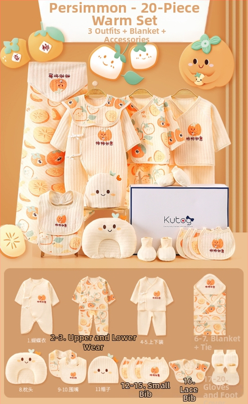 Dāvanu kaste mazulim Jaundzimušā apģērbs Ziemas kokvilnas apģērba komplekts Mazuļa dzimšanas tikšanās dāvana Jaundzimušā pilnmēness dāvana