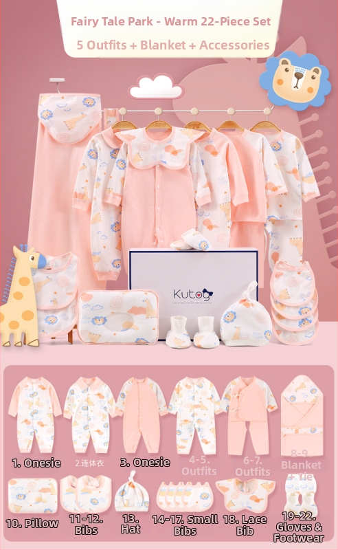 Dāvanu kaste mazulim Jaundzimušā apģērbs Ziemas kokvilnas apģērba komplekts Mazuļa dzimšanas tikšanās dāvana Jaundzimušā pilnmēness dāvana