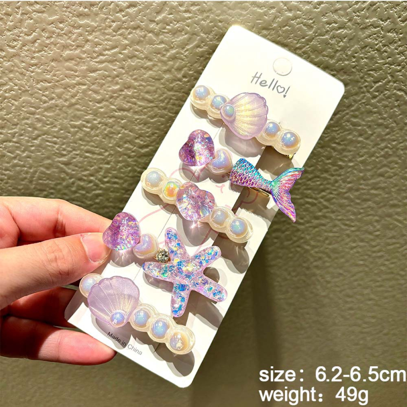 Υπερόμορφη και ευέλικτη φουρκέτα με κέλυφος αστερία, χαριτωμένο κλιπ μαλλιών, κλιπ για φράντζα στο μέτωπο, πλαϊνό κλιπ, αξεσουάρ μαλλιών για φουρκέτα δίπλα στη θάλασσα