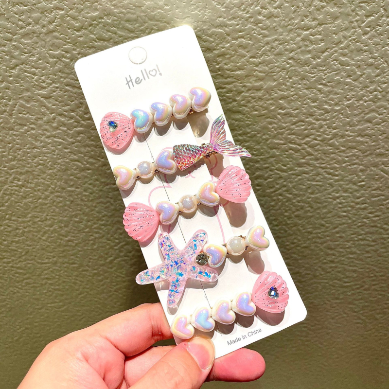 Υπερόμορφη και ευέλικτη φουρκέτα με κέλυφος αστερία, χαριτωμένο κλιπ μαλλιών, κλιπ για φράντζα στο μέτωπο, πλαϊνό κλιπ, αξεσουάρ μαλλιών για φουρκέτα δίπλα στη θάλασσα