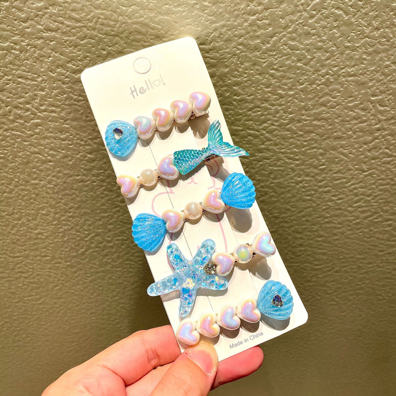 Υπερόμορφη και ευέλικτη φουρκέτα με κέλυφος αστερία, χαριτωμένο κλιπ μαλλιών, κλιπ για φράντζα στο μέτωπο, πλαϊνό κλιπ, αξεσουάρ μαλλιών για φουρκέτα δίπλα στη θάλασσα