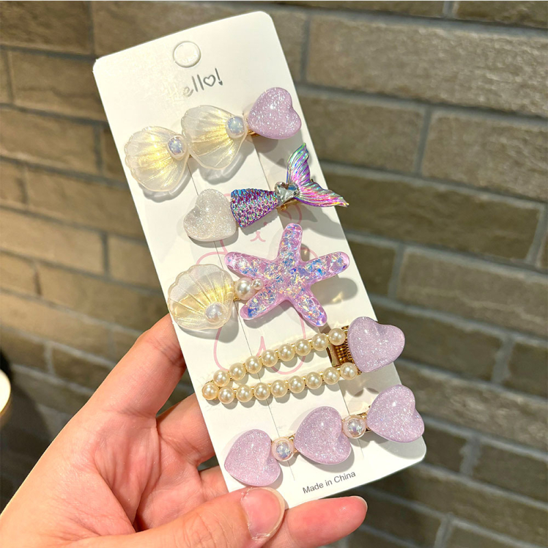 Υπερόμορφη και ευέλικτη φουρκέτα με κέλυφος αστερία, χαριτωμένο κλιπ μαλλιών, κλιπ για φράντζα στο μέτωπο, πλαϊνό κλιπ, αξεσουάρ μαλλιών για φουρκέτα δίπλα στη θάλασσα