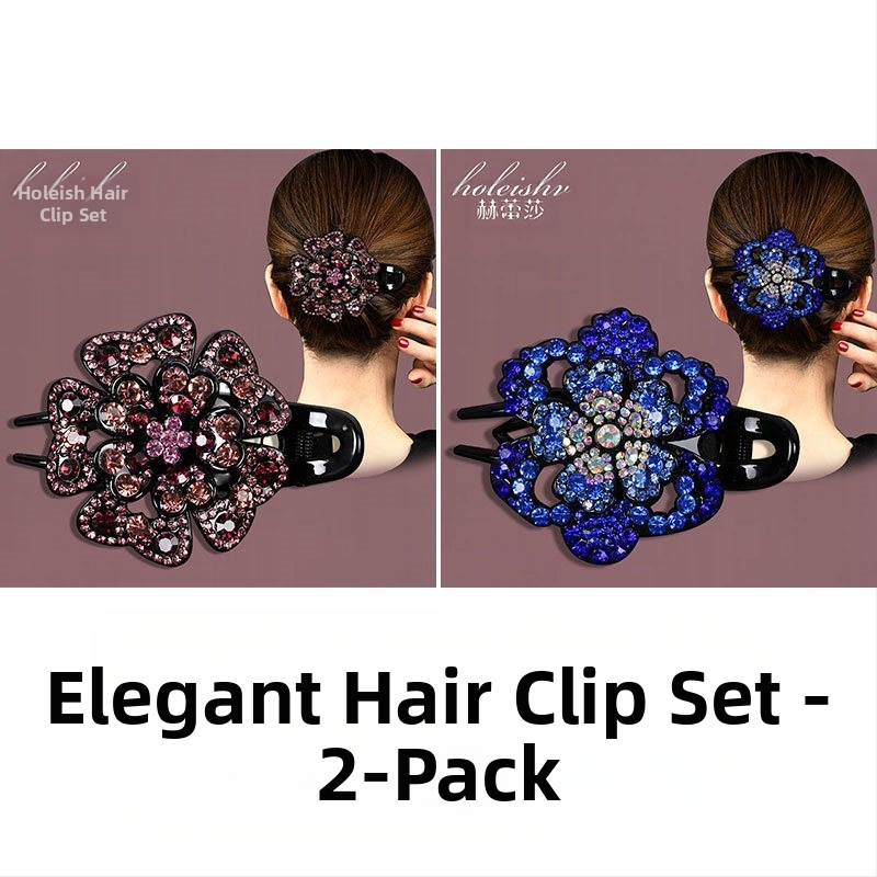 Korejska ukosnica za kosu za stražnju glavu, visokokvalitetna kopča s pačjim kljunom, kopča s cirkonima za temperament, srednja kopča za kosu, elegantni poklon za majku