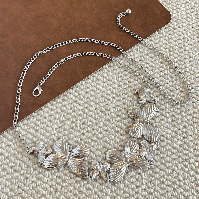 Bohēmiska viduslaiku etniskā stila brūna josta sieviešu svārkiem ar pītu vidukļa ķēdi Y2K metāla vidukļa aksesuāri