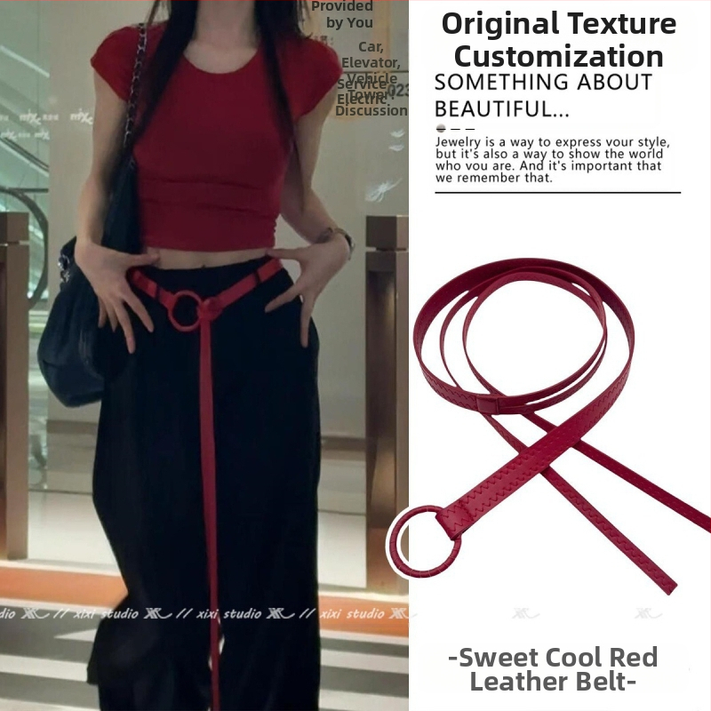 Bohēmiska viduslaiku etniskā stila brūna josta sieviešu svārkiem ar pītu vidukļa ķēdi Y2K metāla vidukļa aksesuāri