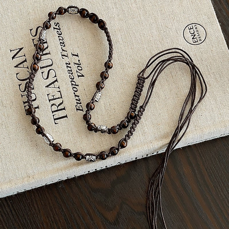 Bohēmiska viduslaiku etniskā stila brūna josta sieviešu svārkiem ar pītu vidukļa ķēdi Y2K metāla vidukļa aksesuāri