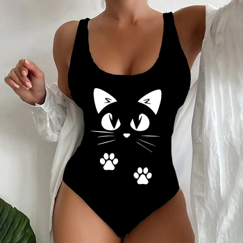 Prekogranični kupaći kostim po narudžbi za žene, trokutasti kupaći kostim s 3D printom, seksi uski bikini kupaći kostim