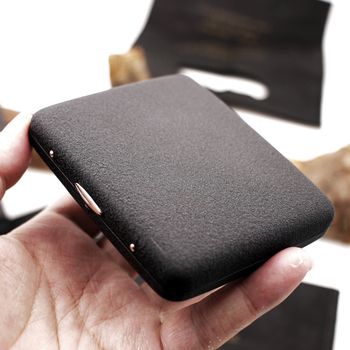 Jūsų asmenybės originalios prekės „Tangcao“ cigarečių dėžutė, 20 vnt. itin plonų nešiojamų nerūdijančio plieno vyriškų senovinių cigarečių