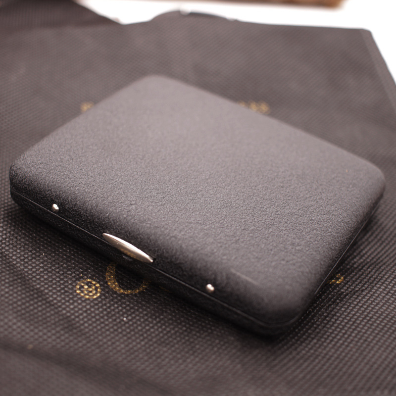 Jūsų asmenybės originalios prekės „Tangcao“ cigarečių dėžutė, 20 vnt. itin plonų nešiojamų nerūdijančio plieno vyriškų senovinių cigarečių