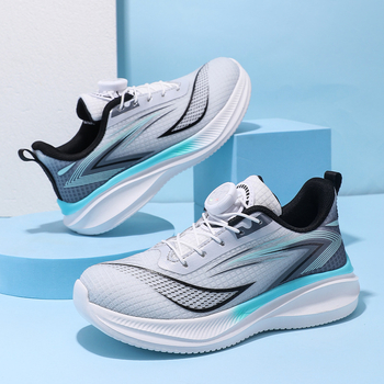 Независима станция за доставка, младежки летящи тъкани, ротационна катарама, момчета и момичета, маратонки за трансграничен износ