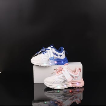 Спортни обувки за момчета и момичета, лято 2025, нови обувки за татковци, дишащи единични мрежести обувки, маратонки за ученици от началното училище, леки детски обувки