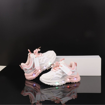 Спортни обувки за момчета и момичета, лято 2025, нови обувки за татковци, дишащи единични мрежести обувки, маратонки за ученици от началното училище, леки детски обувки