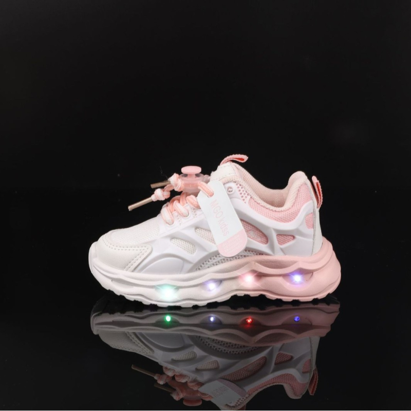 Спортни обувки за момчета и момичета, лято 2025, нови обувки за татковци, дишащи единични мрежести обувки, маратонки за ученици от началното училище, леки детски обувки