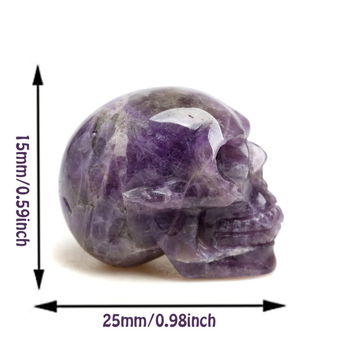 Natūralaus krištolo kaukolės rankų darbo tarpvalstybiniai sprogimai