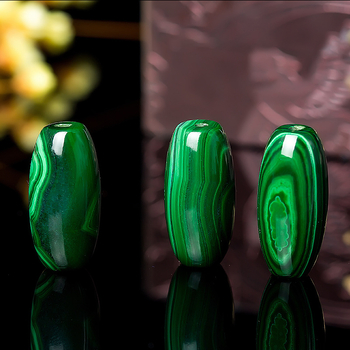 Естествени неоптимизирани малахитови мъниста, дълги мъниста, топ мъниста, мъниста за талия, аксесоари за игра на Кинг Конг Уен, колие от 108 мъниста