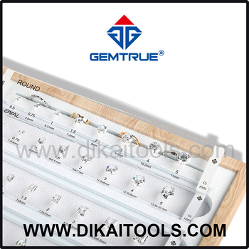 Εργαλείο μέτρησης σχήματος διαμαντιού GEMTRUE Diamond Than Size, εξαιρετικό, υψηλής ποιότητας, μέγεθος, πλάκα μεγέθους
