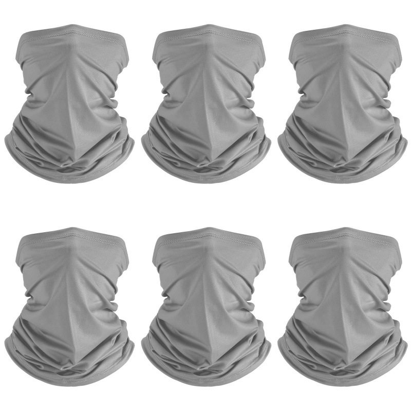 Vyrams ir moterims skirtas lauko vienspalvis kaklo komplektas vasarinis apsaugos nuo saulės ledo šilko gobtuvas lauko žvejybai stebuklingas veido rankšluosčių kaukė, patogi ir kvėpuojanti