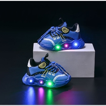 Nauji LED šviestuvai, šviečiantys batai, vaikiški sportiniai batai, krepšinio batai, vyriški sportbačiai, blykstės stiliaus vaikiški batai, gamintojas, didmeninė prekyba