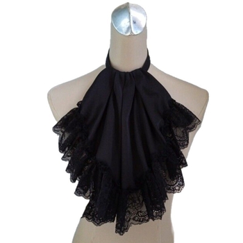 Tarpvalstybinė „Amazon“ prancūziško retro stiliaus nėriniuota netikra apykaklė sceniniam pasirodymui su nuimamu kaklo apykakle moterims, užsienio prekyba ir didmeninė prekyba