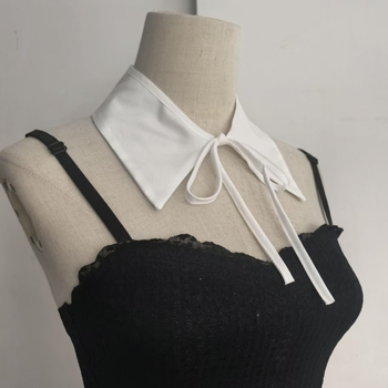 Фалшива яка за жени, семпла, малка кръгла яка, универсална, отделна риза, аксесоари за яка за кукли