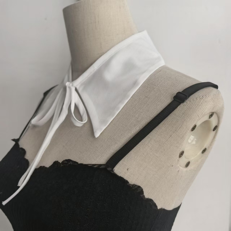 Фалшива яка за жени, семпла, малка кръгла яка, универсална, отделна риза, аксесоари за яка за кукли