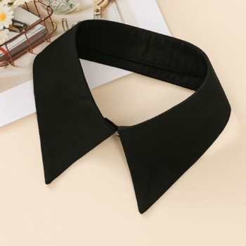 Guler fals pentru cămașă, guler decorativ simplu cu un singur guler